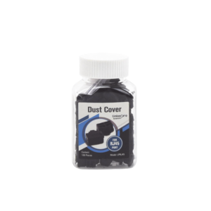 Bote con 100 protectores anti-polvo para puerto RJ45 color negro