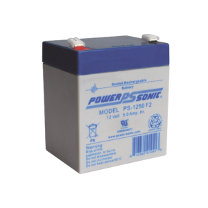 Batería 12V, 5AH, Para Respaldo, Tecnologías AGM/VRLA, 5 Años Vida Útil, Terminales F2, Reconocida UL