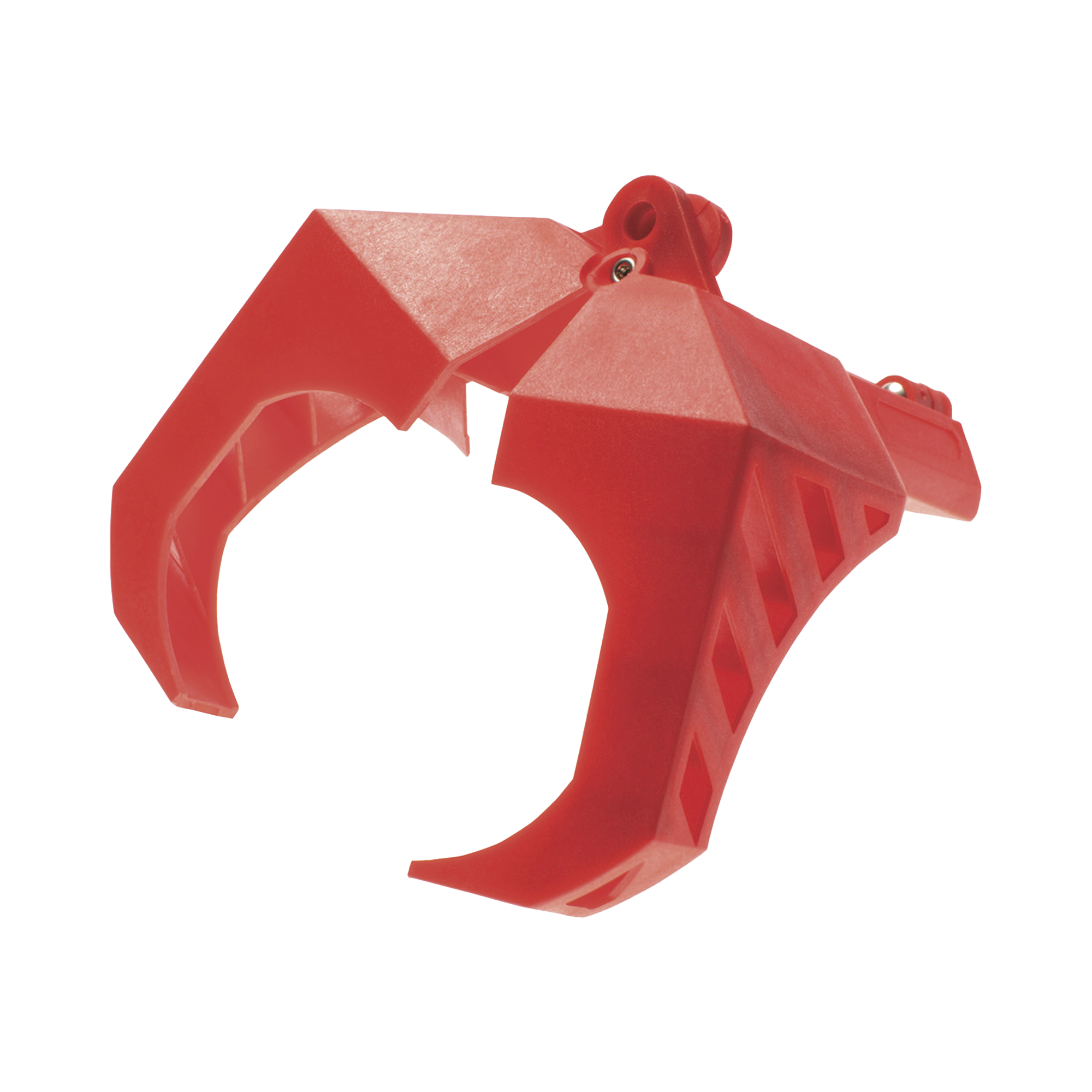 Dispositivo de Bloqueo LOTO para Válvulas de Bola, Para Diámetros de de 1.5 a 2 y Longitud de Mango Hasta 7.5, Color Rojo