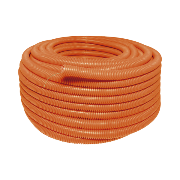 Manguera flexible Reforzada 1/2 x 100 m /Polietileno Alta Densidad HDPE/ Sin guía /Resistente a Intemperie.