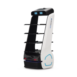 Robot Autonomo para Servicio de Meseros Ubicado por SLAM (Laser) / Mejora el Servicio al Cliente / Soporta 10 Kgs por Charola / Ideal para Restaurantes, Cafeterias, Hospitales, Salones de Eventos, Etc...