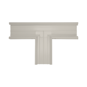 Sección en T color Marfil de PVC auto extinguible, para canaleta TEK-100-M (5576-17001)