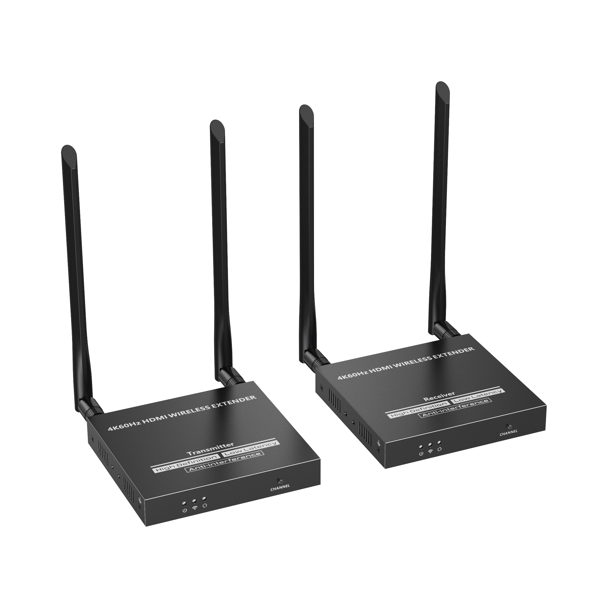 Kit Extensor Inalámbrico | 4K@60Hz | IP Color Stream| Transmisión hasta 50m | Salida Loop | IR |