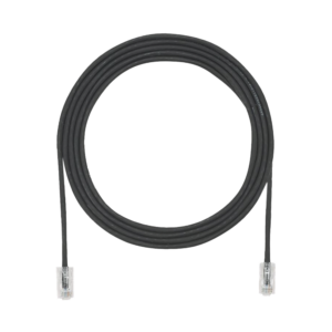 Cable de Parcheo UTP Cat6A, CM/LSZH, Diámetro Reducido (28AWG), Color Negro, 10ft