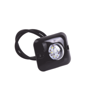 Estrobos Ocultos de 12 LED, Color Rojo/Claro, Ideales para Vehículos Encubierto