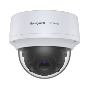 Domo IP 5 Megapixel / Lente Mot. 2.7 a 13.5 mm / 50 mts IR / Ultra Baja Iluminación /  NDAA / ONVIF /  IP67 / IK10 / H.265 / IA (Filtro de Humanos y Vehiculos) / Merodeo / Conteo de Personas / PoE / Audio y Alarmas I/O / Serie 35