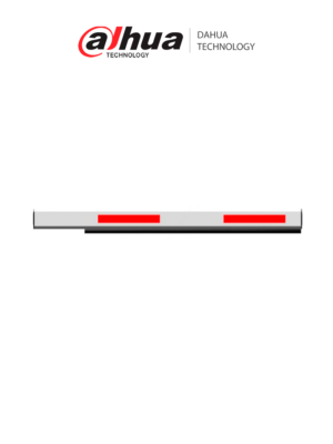 DAHUA IPMECD-0322-LM40 Brazo Izquierdo recto de 4 metros (13.12 pies) para Barrera Vehicular