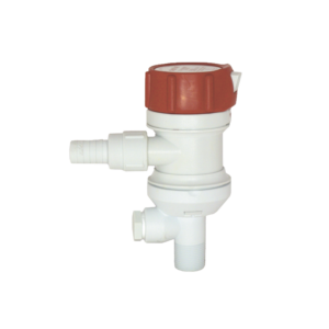 Bomba sumergible para carnada de 500 galones por hora, a 12 Volts de corriente directa.