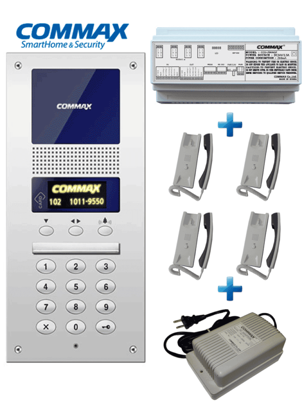 Commax dr2ag + ccu204agf + ap2sag + rf2a