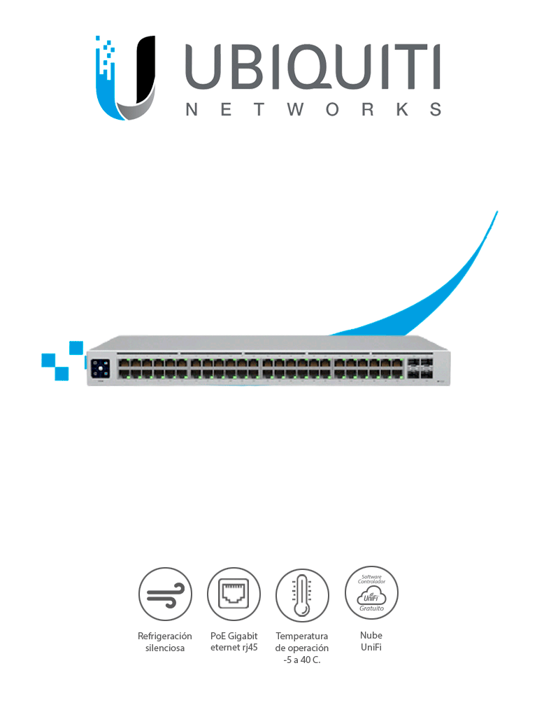 Ubiquiti usw-48-poe Sku: ubi1850008
