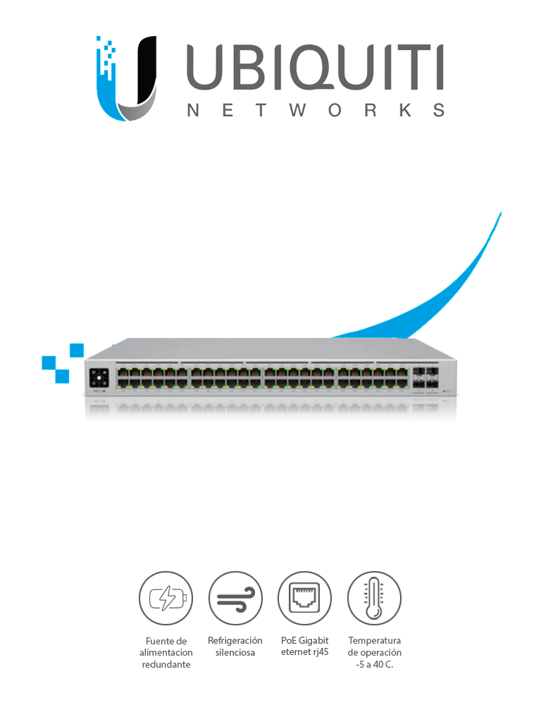 Ubiquiti usw-pro-48-poe Sku: ubi1850001