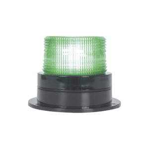 Burbuja Brillante de Larga Vida Útil, con 8 LEDs Color Verde, Domo Verde