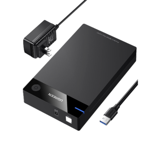 Carcasa de Disco Duro para  3.5 y  2.5 (Enclosure) | Con Cable USB 3.0 | Para HDD 3.5 / SSD 2.5 | SATA I/II/III | UASP | Hasta 16 TB | Compatible con Windows, Linux, Mac OS | No Requiere Controlador | Cable 1m | Incluye Adaptador d