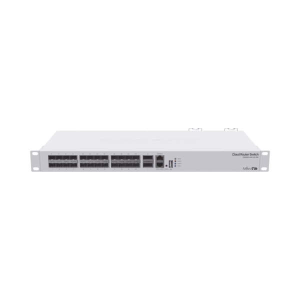 Cloud Router Switch, Sistema Operativo Dual 24 Puertos 10G SFP+, 2 Puertos 40G QSFP+