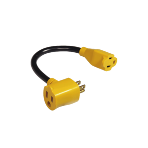 Extensión Eléctrica para Uso Rudo para Uso en T / Conexión NEMA 5-15 / 30 cm / 1800 W
