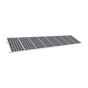 Montaje para Panel Solar, Riel 8 de 5400mm para Módulos de 550 a 660w con Espesor de 35mm, Velocidad de Viento Máx. 136km/h (20° a 45°)