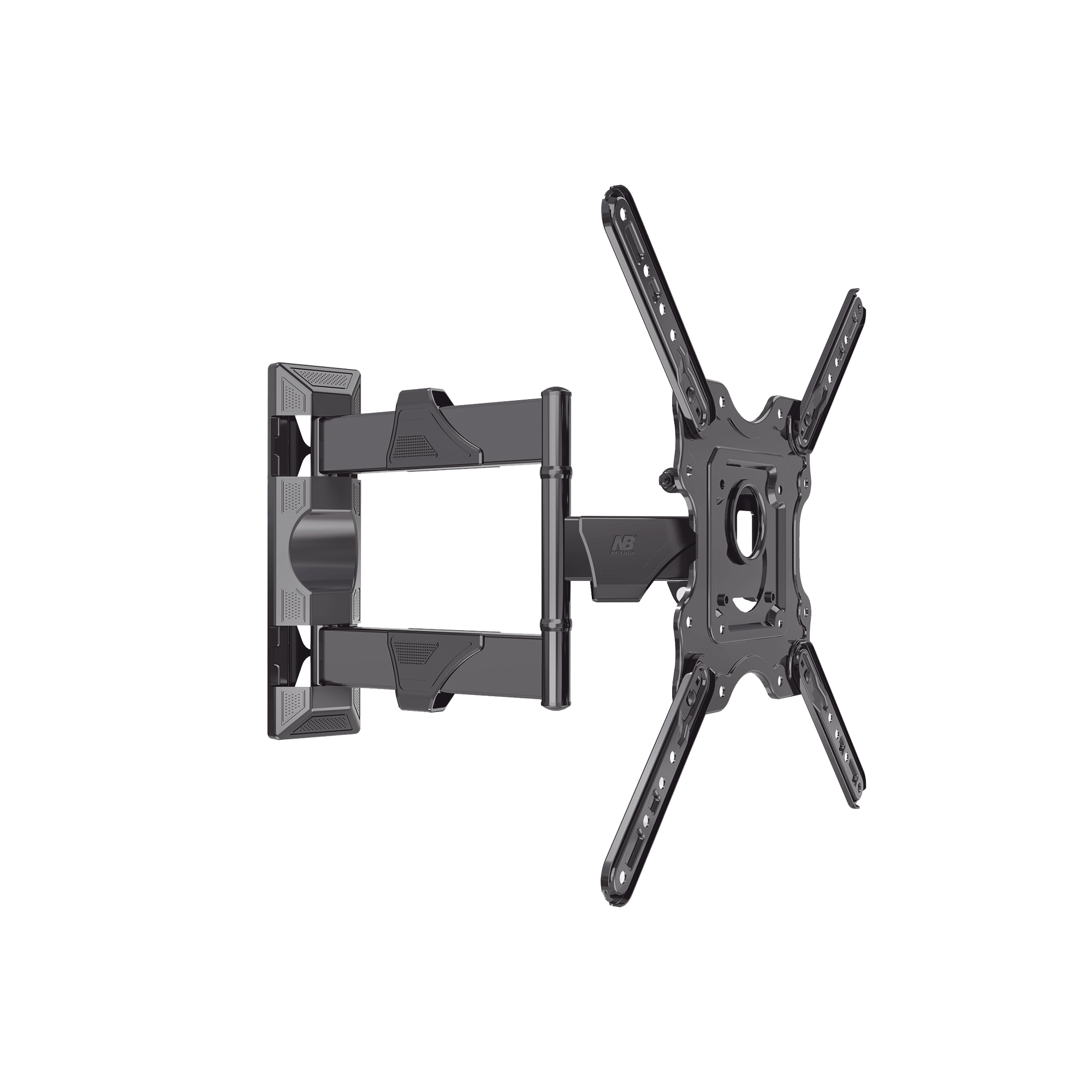 Montaje de Pared Articulado para Monitor de 32-55 / Soporta hasta 27.2 Kg / Vesa 400 x 400 / 100 x 100 / Acero / Separación a Pared de 5 cm a 40 cm