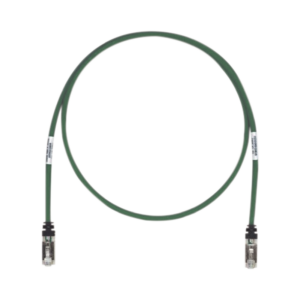 Patch Cord Cat6A, Blindado S/FTP, CM/LS0H, 7ft, Color Verde