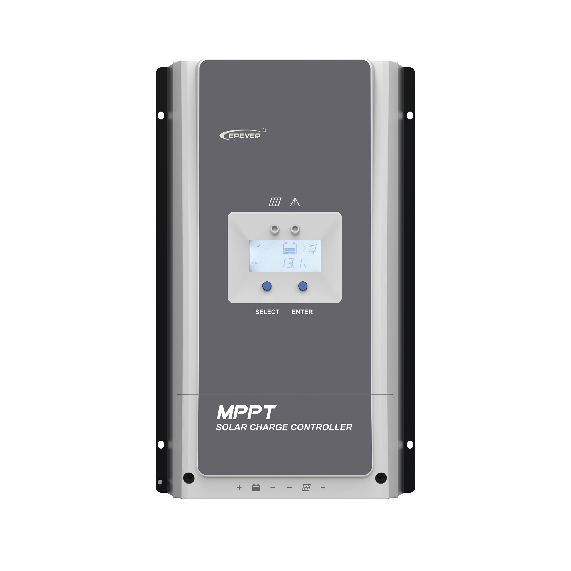 Controlador Solar MPPT 100A 12/24/36/48V, Máximo Voltaje de Circuito Abierto Voc 200Vcc, Configurable para Baterías de Litio