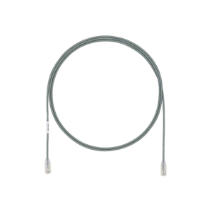 Cable de Parcheo UTP Cat6A, CM/LSZH, Diámetro Reducido (28AWG), Color Gris, 5ft