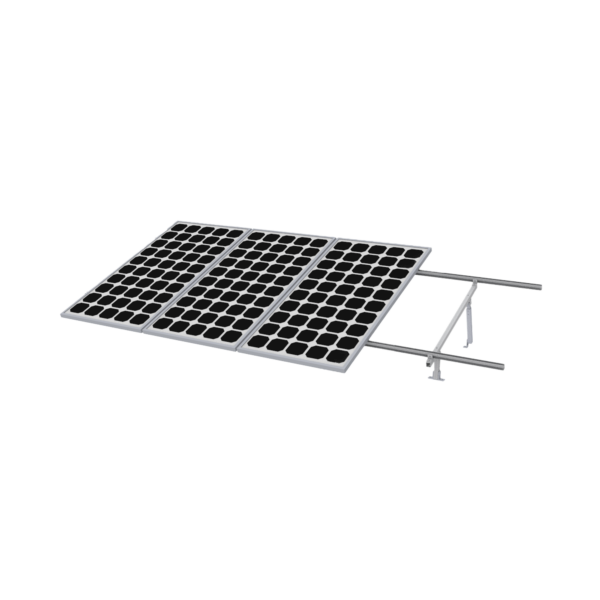 Montaje para Panel Solar, Riel 5 de 5400mm para Módulos con Espesor de 35mm, Velocidad de Viento Máx. 190km/h