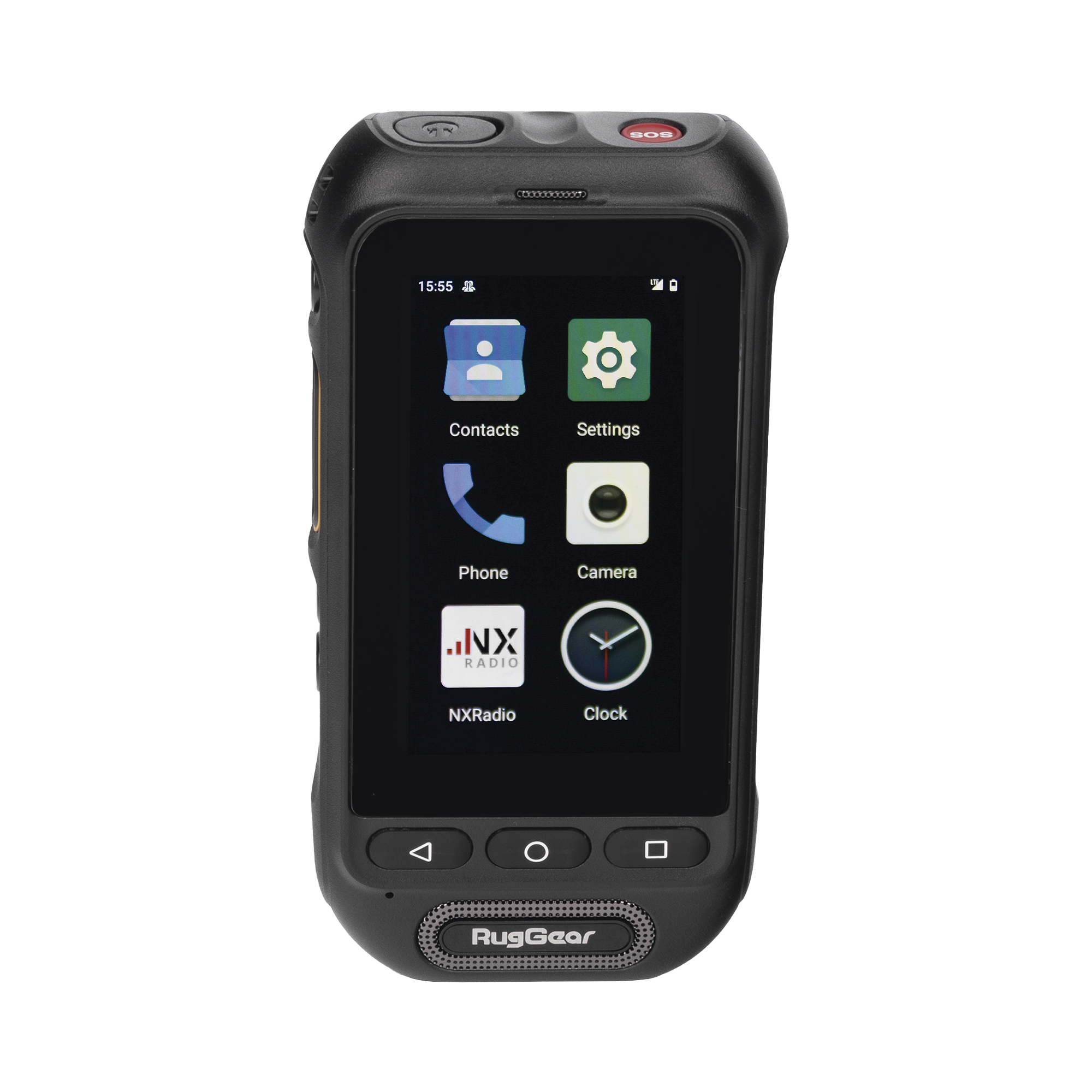 RugGear Radio PoC LTE, IP68 Resistente al Agua, Pantalla Táctil 3, Compatible con NXRadio y TASSTA