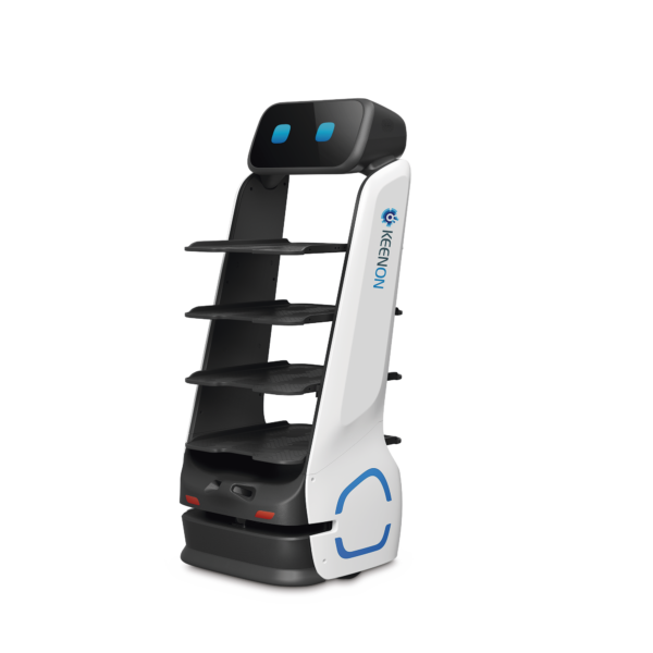 Robot Autonomo para Servicio de Meseros Ubicado por SLAM (Laser) / Mejora el Servicio al Cliente / Soporta 10 Kgs por Charola / Ideal para Restaurantes, Cafeterias, Hospitales, Salones de Eventos, Etc...