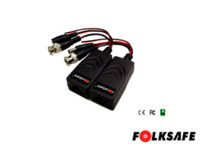 TRANSCEPTOR HD FOLKSAFE TRANSMISOR/RECEPTOR DE VIDEO DATOS(PTZ) Y VOLTAJE(12V/24V DC/AC) COMPATIBLE CON TODAS LAS MARCAS DE CÁMARAS CON FORMATO HD-TVI HD-CVI AHD ANÁLOGA DISTANCIA MÁXIMA DE CABLEADO PARA VIDEO AHD 1.3MP 330MTS DISTANCIA MÁXIMA DE CABLEADO PARA  VOLTAJE DE ALIMENTACIÓN A CÁMARA AHD 1MP/1.3MP CON FUENTE DE 12VDC 1AMP ES DE 30MTS FUENTE 15VDC 1AMP  45MTS FUENTE DE 18VDC 1AMP 80MTS FUENTE DE 24VDC 1AMP 135MTS DISTANCIA MÁXIMA DE CABLEADO PARA DATOS(PTZ) DE 300MTS CUENTA CON PROTECCIÓN DE DESCARGAS DE 2KV EN ENTRADA/SALIDA DE VIDEO