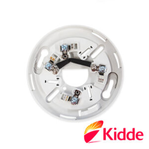 BASE ESTÁNDAR KIDDE KI-SB COMPATIBLE CON TODOS LOS DETECTORES DE LA SERIE KI ESTE DISPOSITIVO PROPORCIONA TERMINALES DE CABLEADO PARA LA INTEGRACIÓN DEL DETECTOR A LOS PANELES DE LA SERIE VS DE KIDDE