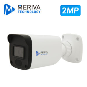 CAMARA HD BULLET MERIVA TECHNOLOGY MBASHD2202 / 2MP / AHD/TVI/CVI/SD / 2.8MM / 20M IR / IP67 / METALICA / 12 VCD / COC