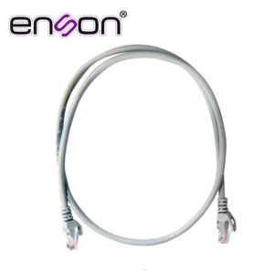 Enson p6009g Patchcord Utp Enson P6009G Cat6 90Cm Gris Serie Epro 100-Ii 100 Por Ciento Cobre Para Mejor Identificacion De Soluciones En Racks Y Gabinetes