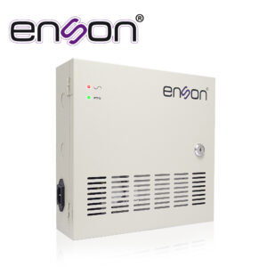 FUENTE DE PODER TIPO CAJA ENSON PSB-20A-1218 12VDC 20A 18 CANALES DE 1.1A CADA UNO IDEAL PARA CCTV Y CONTROL DE ACCESO