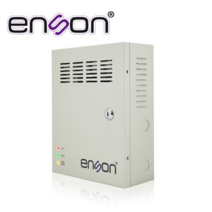 FUENTE DE PODER TIPO CAJA ENSON PSB-1218BACKUP 12VDC 10A 18 CANALES DE 0.5A CADA UNO Y SOPORTE DE BATERIA DE RESPALDO (NO INCLUYE BATERIA) IDEAL PARA CCTV Y CONTROL DE ACCESO BATERIAS COMPATIBLES BT412/BT712/BT912