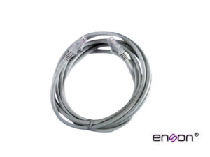 Enson p5e30 Patchcord Utp Cat5E Enson P5E30 Serie Eco Calibre 24 Awg Cca De 3 Metros Forro Pvc Color Gris Para Uso En Interiores Para Conectar Equipos A Redes Base 10100