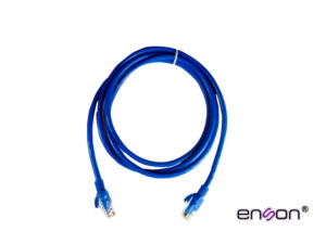 Enson p6p30 Patchcord Utp Cat6 Enson P6P30 Serie Pro-Ii Calibre 24 Awg De 3 Metros Forro Pvc Color Azul Para Uso En Interiores Para Conectar Equipos A Redes Base 101001000