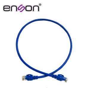 Enson p6006l Patchcord Utp Enson P6006L Cat6 60Cm Azul Serie Epro 100-Ii 100 Por Ciento Cobre Para Mejor Identificacion De Soluciones En Racks Y Gabinetes