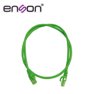 Enson p6009e Patchcord Utp Enson P6009E Cat6 90Cm Verde Serie Epro 100-Ii 100 Por Ciento Cobre Para Mejor Identificacion De Soluciones En Racks Y Gabinetes