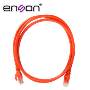 Enson p6012o Patchcord Utp Enson P6012O Cat6 120Cm Naranja Serie Epro 100-Ii 100 Por Ciento Cobre Para Mejor Identificacion De Soluciones En Racks Y Gabinetes