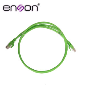 Enson p6012e Patchcord Utp Enson P6012E Cat6 120Cm Verde Serie Epro 100-Ii 100 Por Ciento Cobre Para Mejor Identificacion De Soluciones En Racks Y Gabinetes