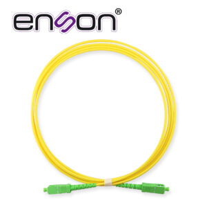 Enson ens-jumpscs Jumper De Fibra Optica Enson Ens-Jumpscs Forro Pvc Color Amarillo Flamabilidad Lszh Riser Tipo De Fibra Monomodo Os2 G652D 9/125 Micras Conectores Sc Simplex - Sc Simplex Longitud 2 Metros Ideal Para La Conectividad Entre Equipos Ont