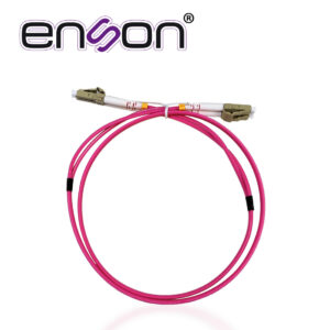 Enson ens-jump090mm4 Jumper De Fibra Optica Enson Ens-Jump090Mm4 Forro De Pvc Tipo De Fibra Multimodo Om4 50/125 Micras Conectores Lc Duplex - Lc Duplex Longitud 3 Pie - 90 Cms