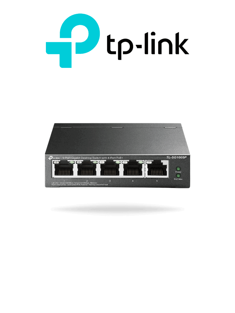 Tp-Link tl-sg1005p Sku: tpl3720002