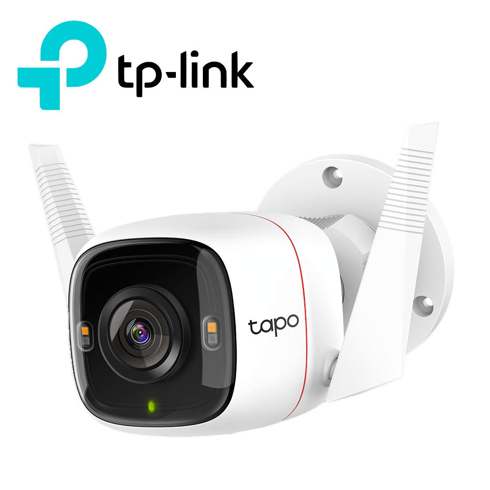 CAMARA WIFI EXTERIOR TP-LINK TAPO C320WS SEGURIDAD PARA CASA 4MP DE RESOLUCION AUDIO DOBLE VIA VISION NOCTURNA ACEPTA MEMORIA SD HASTA 256GB