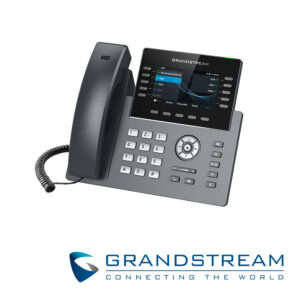 Grandstream grp2615 TELEFONO IP GRADO CARRIER WIFI 6 GRANDSTREAM GRP2615 / 16 CUENTAS SIP / 10 LINEAS / PANTALLA COLOR LCD TFT / 2 PUERTOS 10/100/1000MBPS / HASTA 40 TECLAS BLF / WIFI 802.11AC/AX / ALIMENTACION POE AF / 12VCD/1A