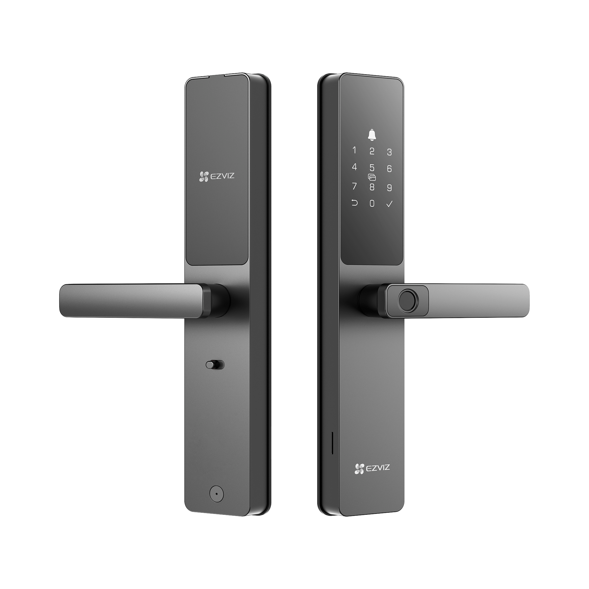 Cerradura Inteligente / Cerrojo Tipo Americano / Wi-Fi / Bluetooth  /  Códigos Temporales Para Visitantes / Lectura de Huella / Lectura de Tag / Contraseña /  Botón para Timbrar / Apertura remota /  No Requiere Hub