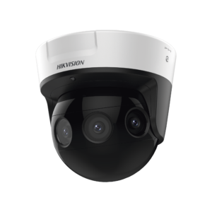 PanoVu Series / Vista Panorámica 180° / 8 Megapixel en Total / 4 Lentes 2.8 mm (2 Megapixel) / 20 mts IR EXIR / Exterior IP67 / IK10 / 12 Vcc / PoE+ / MicroSD
