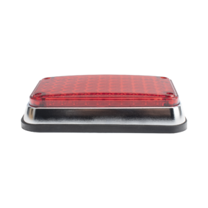 Luz de Advertencia de 6X4, Color Rojo, Ideal para Ambulancias