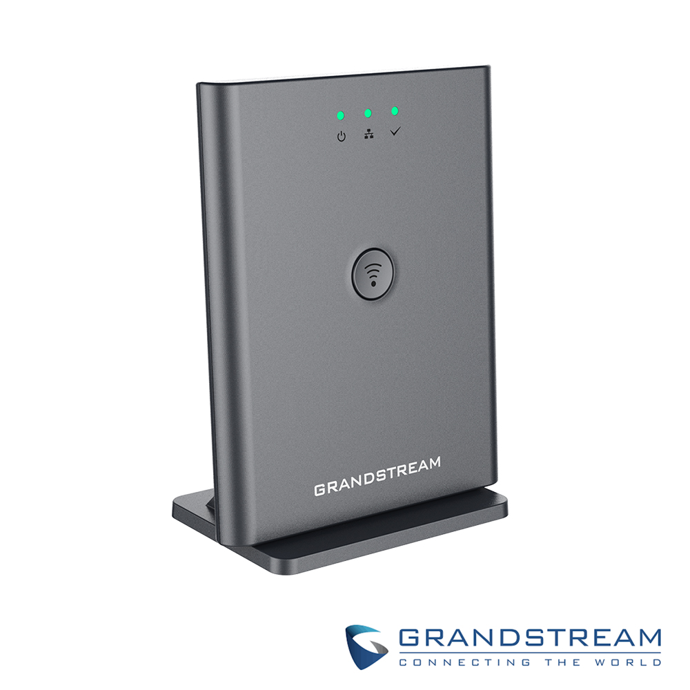 Grandstream dp752 ESTACION BASE DECT GRANDSTREAM DP752 / COMPATIBLE TELEFONOS DP720/DP722 / 10 CUENTAS SIP / PUSH TALK / ALIMENTACION POE AF / 1 PUERTO 10/100MBPS / INCLUYE ADAPTADOR 5VDC