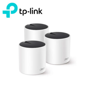 Tp-Link deco x55(3-pack) SISTEMA WI-FI 6 MESH TP-LINK DECO X55 (3-PACK) AX3000 DUAL BAND/574MBPS 2.4GHZ / 2402 MBPS 5 GHZ/ HASTA 500M2 COMPATIBLE CON ALEXA