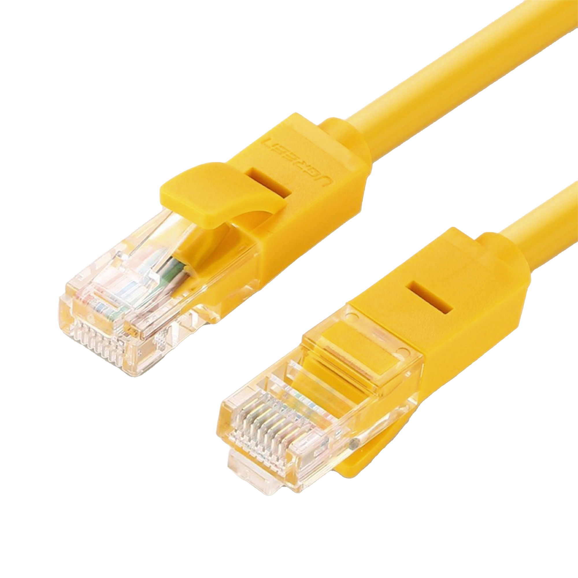 Cable UTP Ethernet Cat 6 Color Amarillo 5 Metros